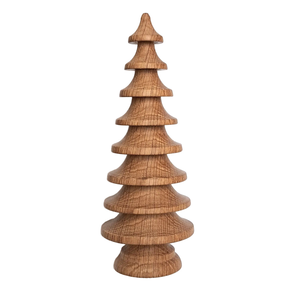 Kerstboom geolied eiken