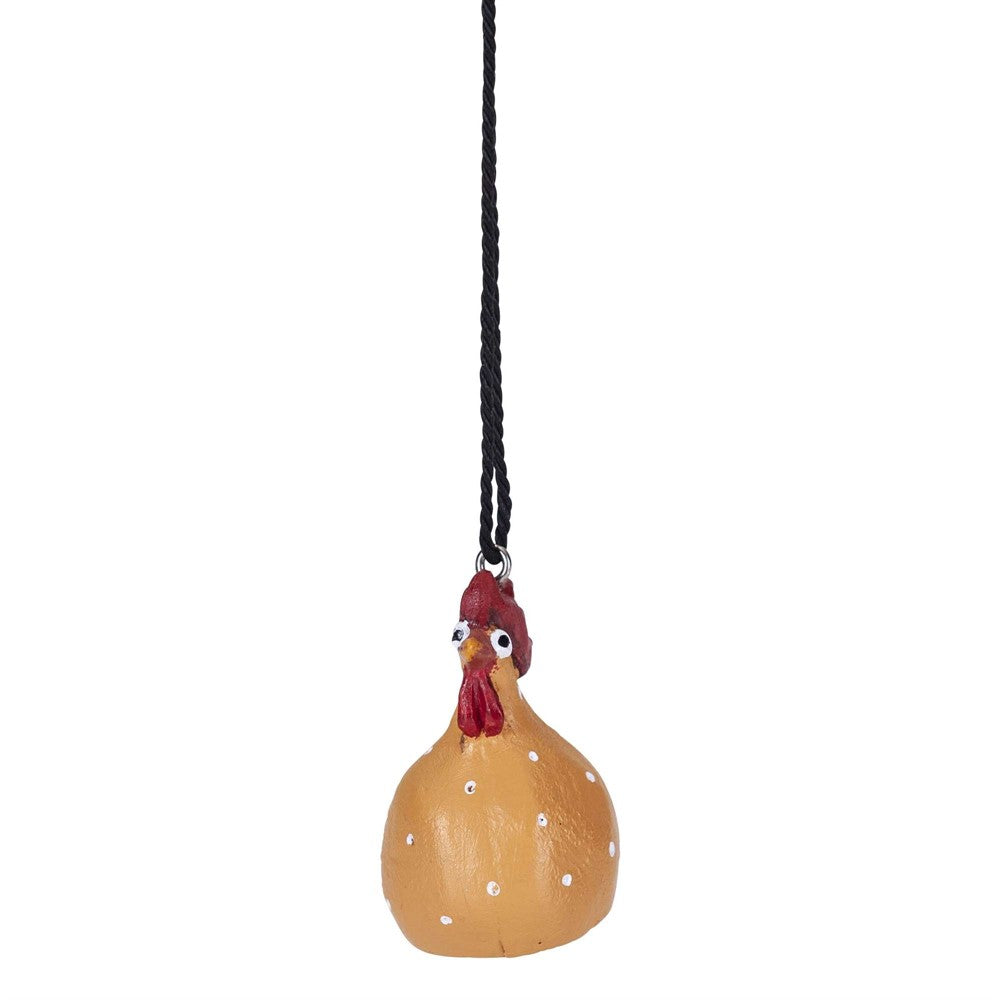 Hangend kipje oranje