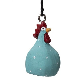 Hangend kipje turquoise