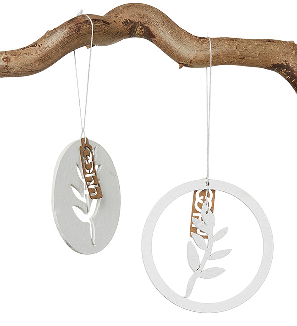 Paasdecoratie Takjes wit
