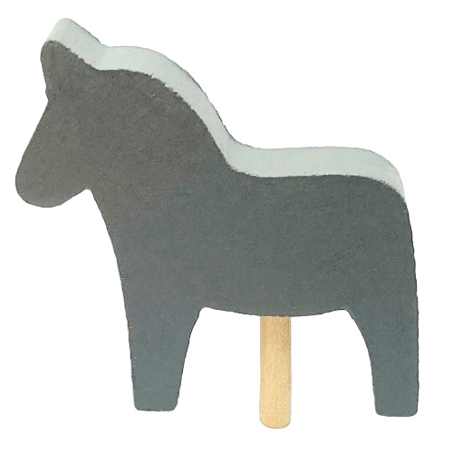 Deco klein Paard grijs