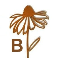 Tuinprikker Bloem roest