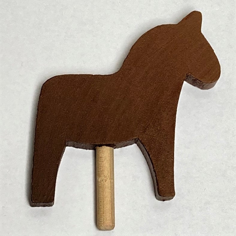 Deco groot Paard bruin