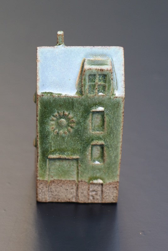Huis groot mosgroen