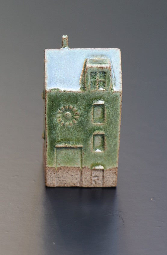 Huis groot mosgroen