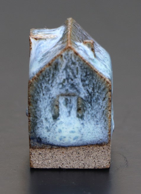 Huis klein blauw-lichtblauw