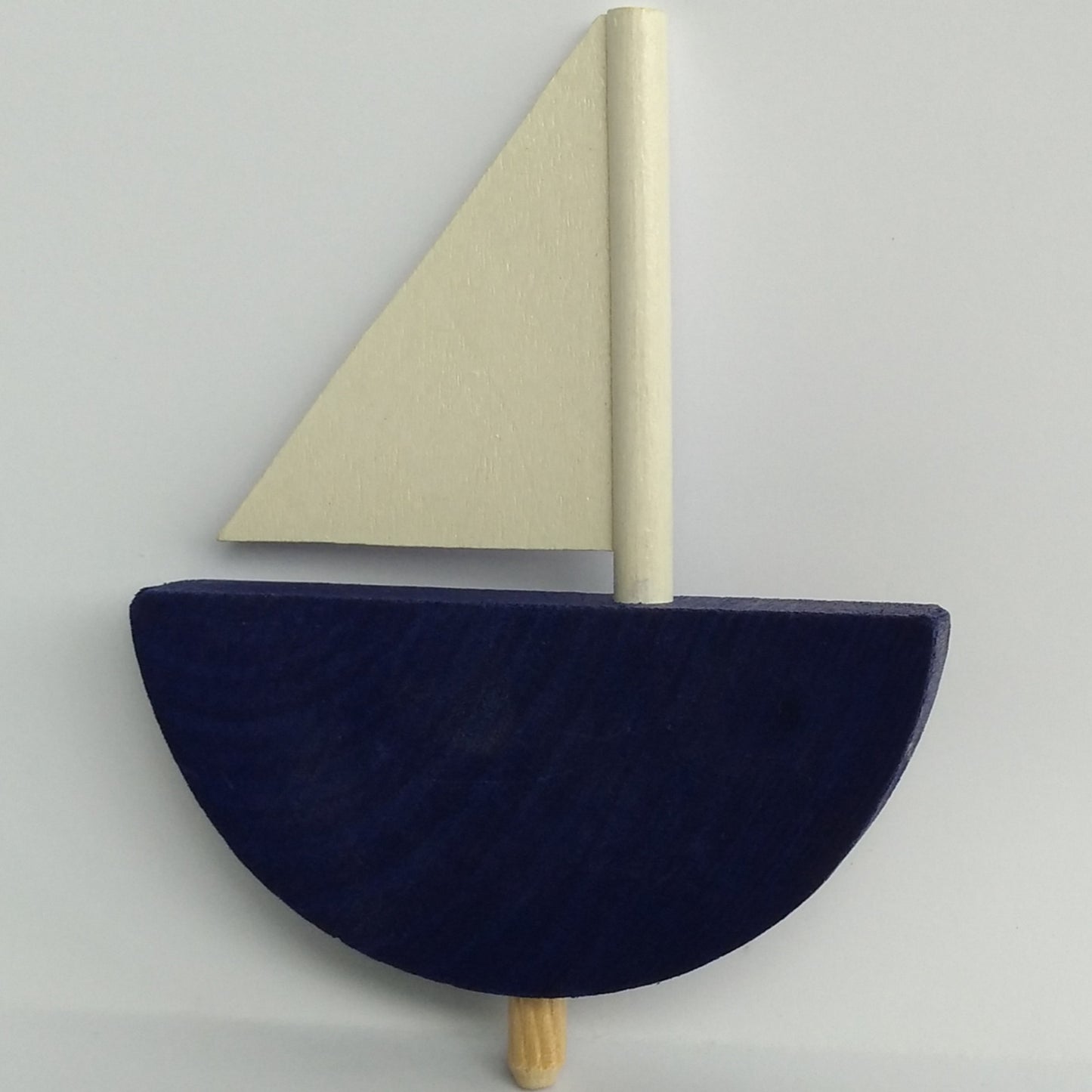 Deco groot Zeilboot blauw