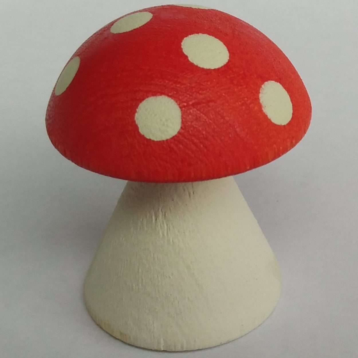 Deco klein Paddestoel rood