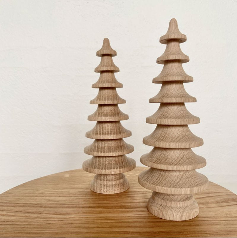 Kerstboom blank eiken