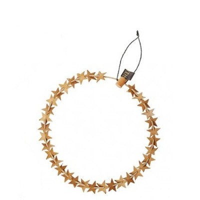 Sterrenkrans naturel 23cm