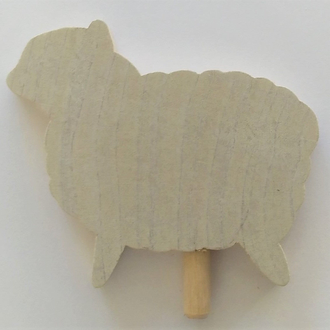 Deco groot Schaap wit