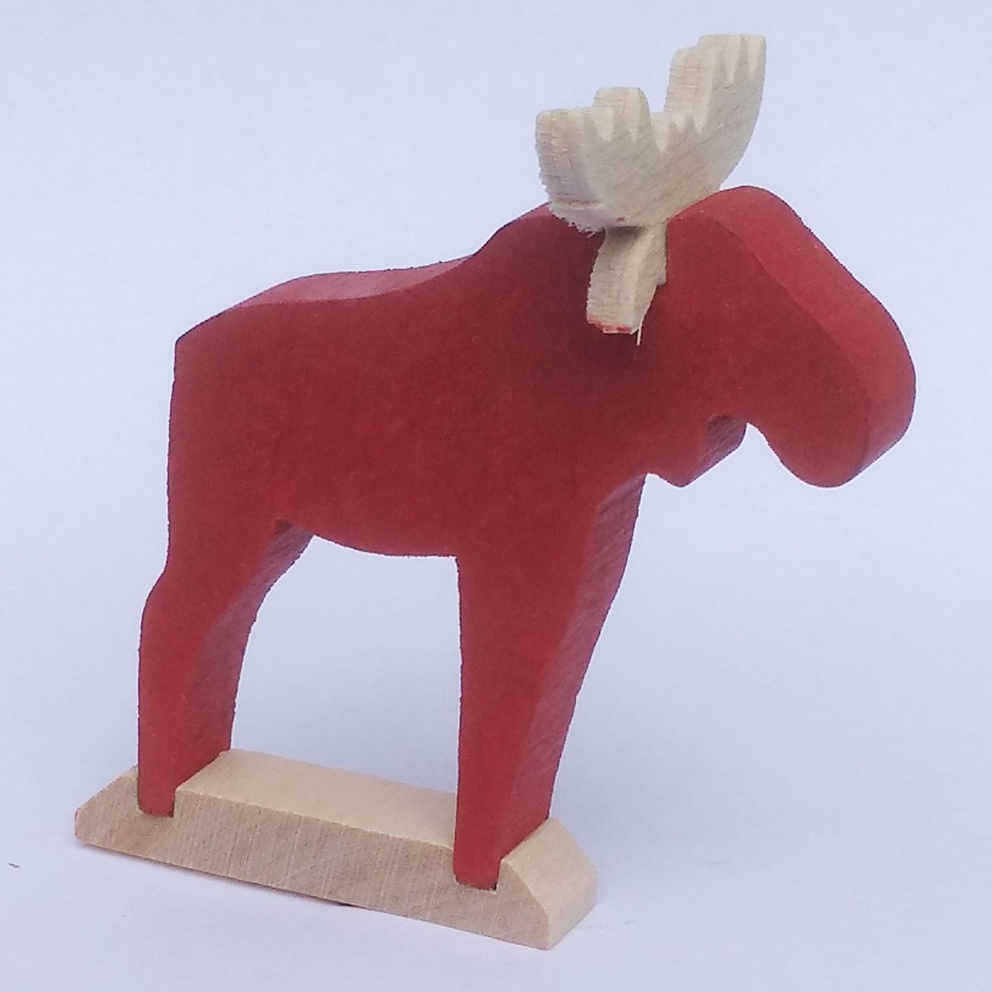 Deco groot Eland r.rood