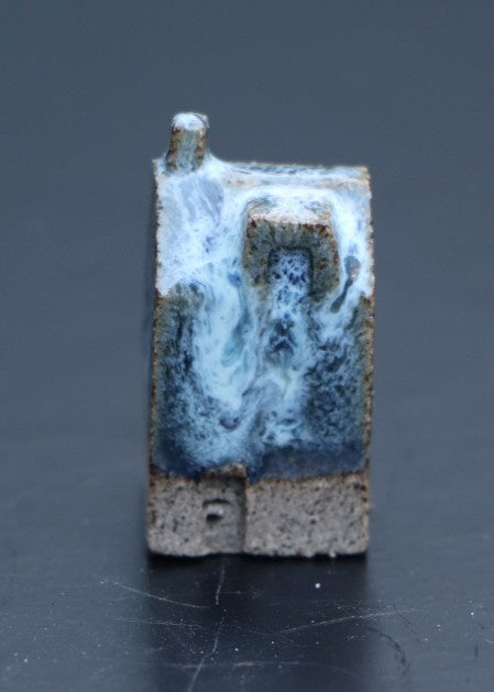 Huis klein blauw-lichtblauw