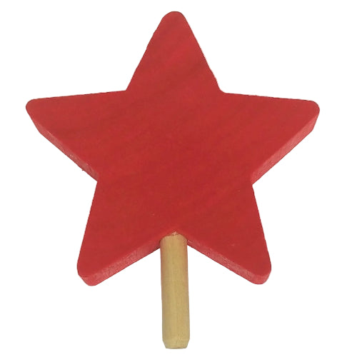 Deco groot Ster rood