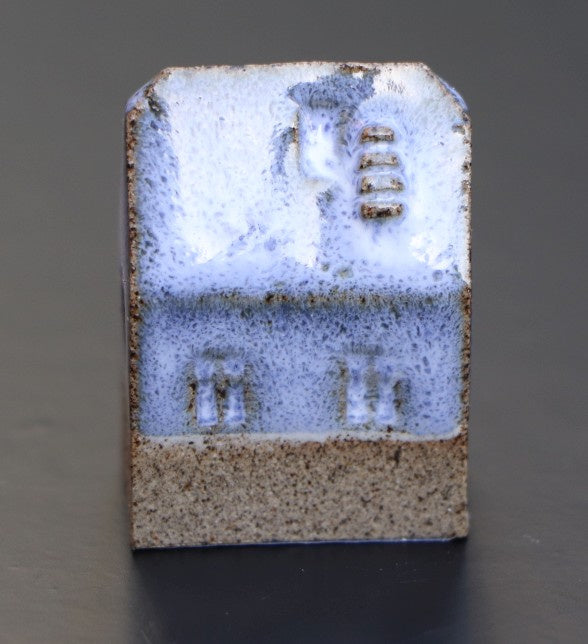 Huis klein blauw