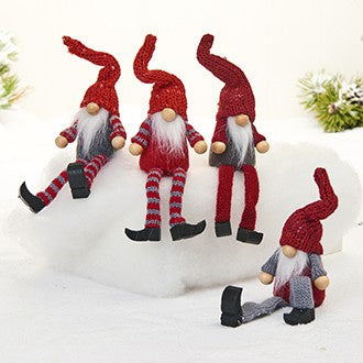 Gnome hangende benen, per stuk