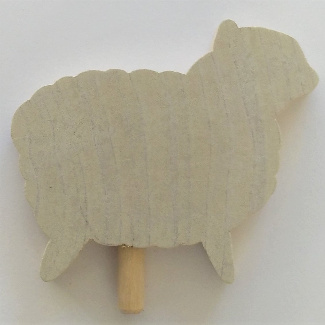 Deco groot Schaap wit