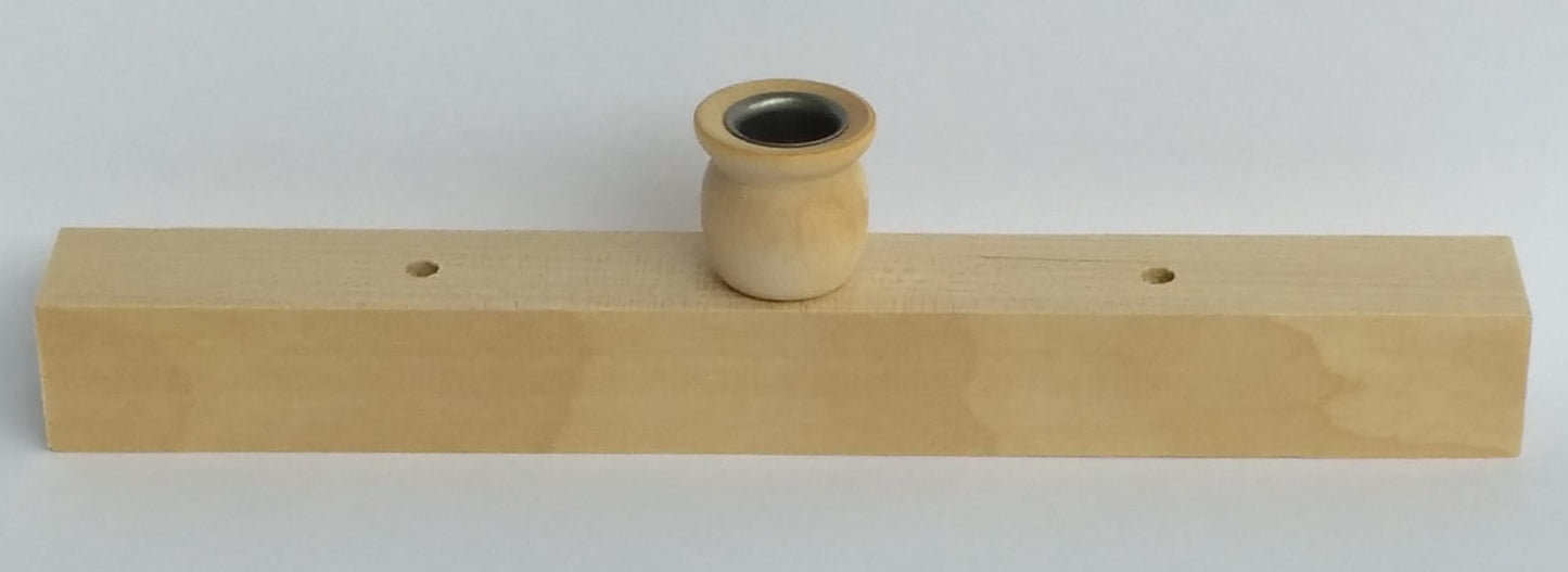 Kaarsenlijst klein naturel