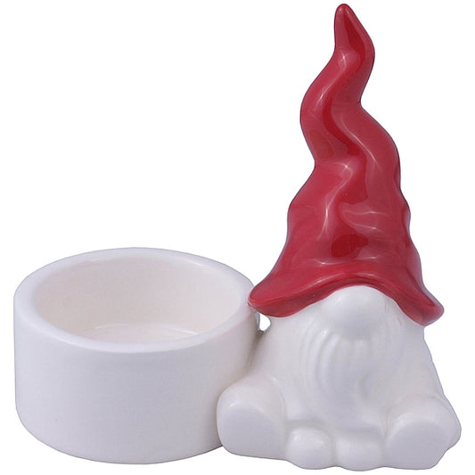 Kaarsenstandaard Nisse zittend