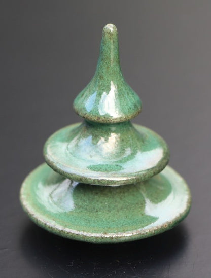 Boom klein blauwgroen