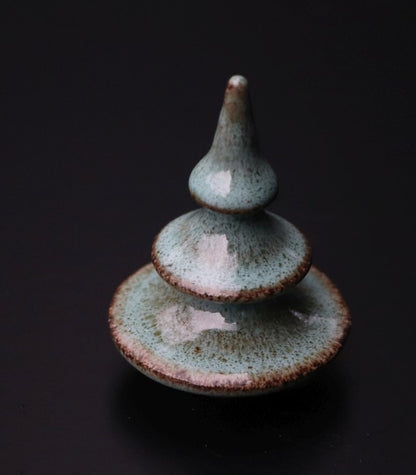 Boom klein blauwgroen