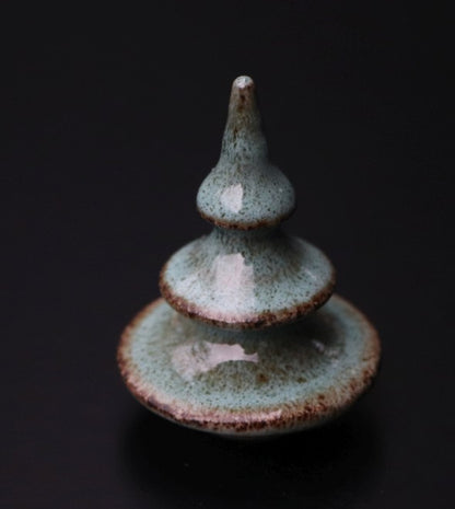 Boom klein blauwgroen