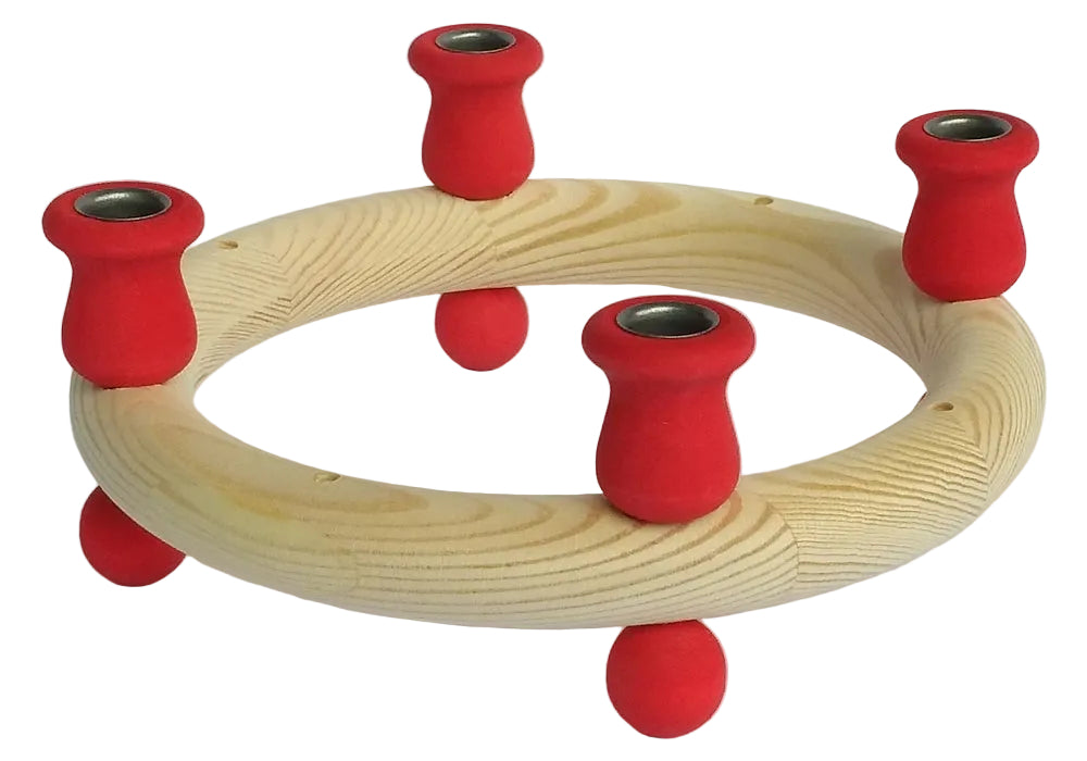 Kaarsenkrans klein rood