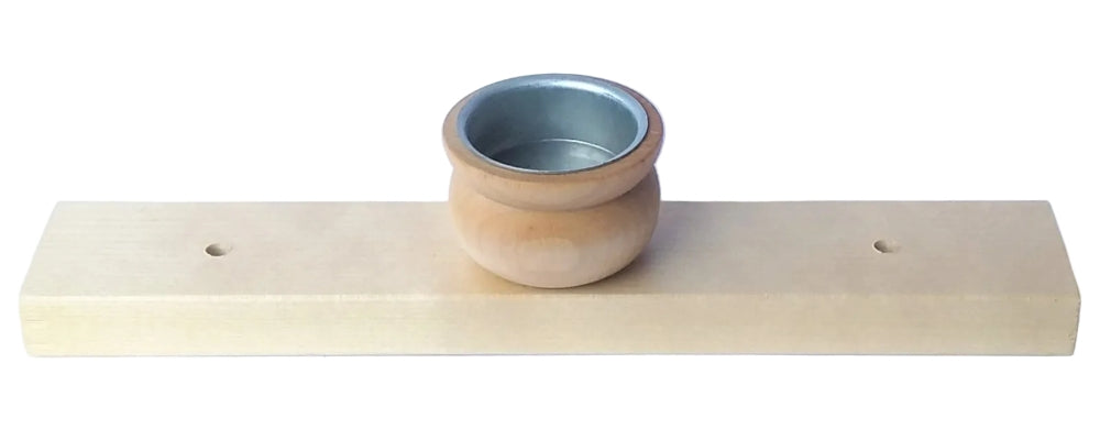 Kaarsenlijst waxine naturel