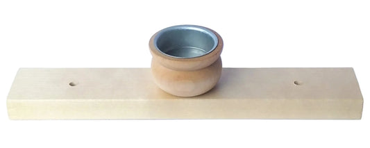 Kaarsenlijst waxine naturel