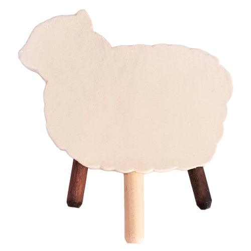 Deco groot Schaap wit variant B