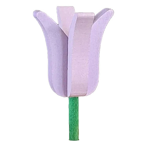 Deco klein Tulp Aladin lichtpaars