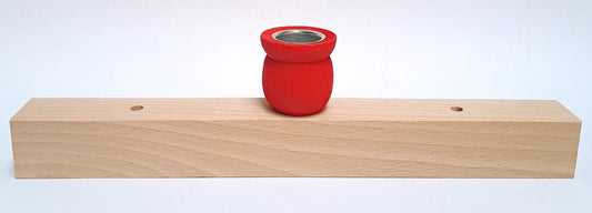Kaarsenlijst groot rood