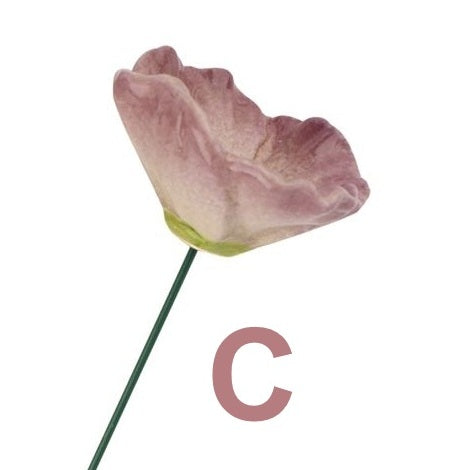 Tuinprikker Bloem keramiek 30cm