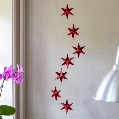 Sterrenmobiel rood