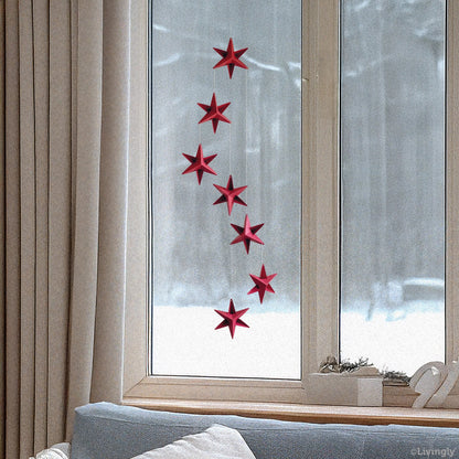 Sterrenmobiel rood