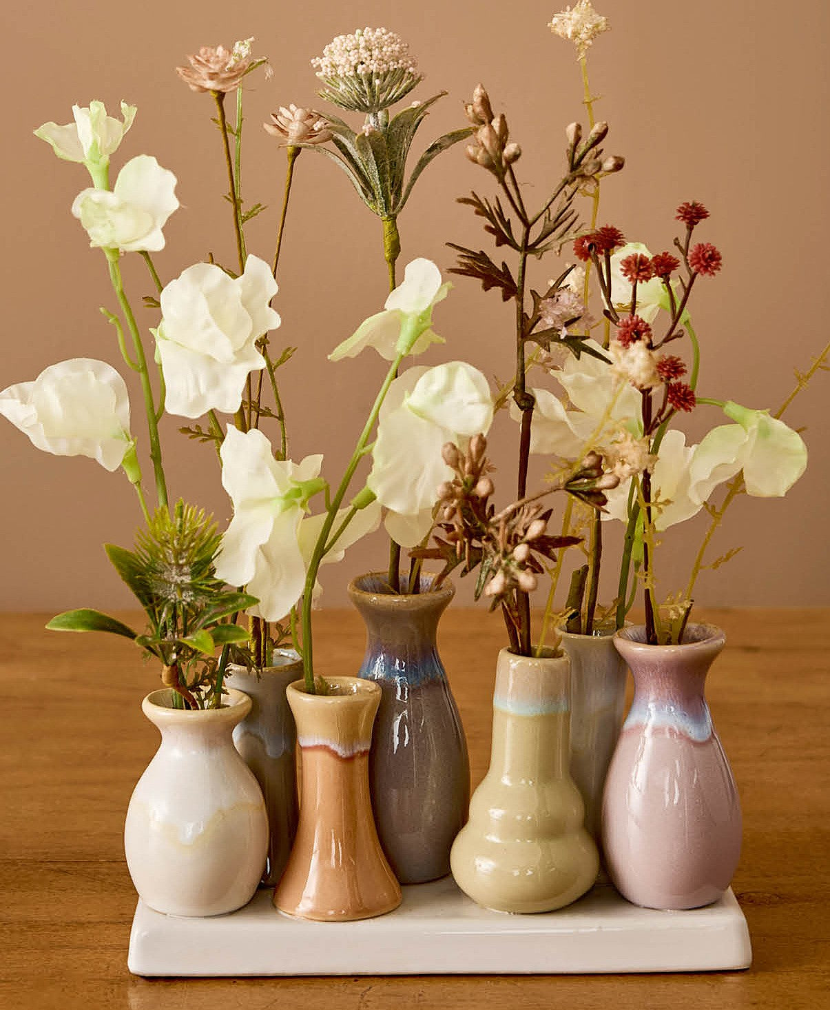 Multi-vaas met kleurverloop