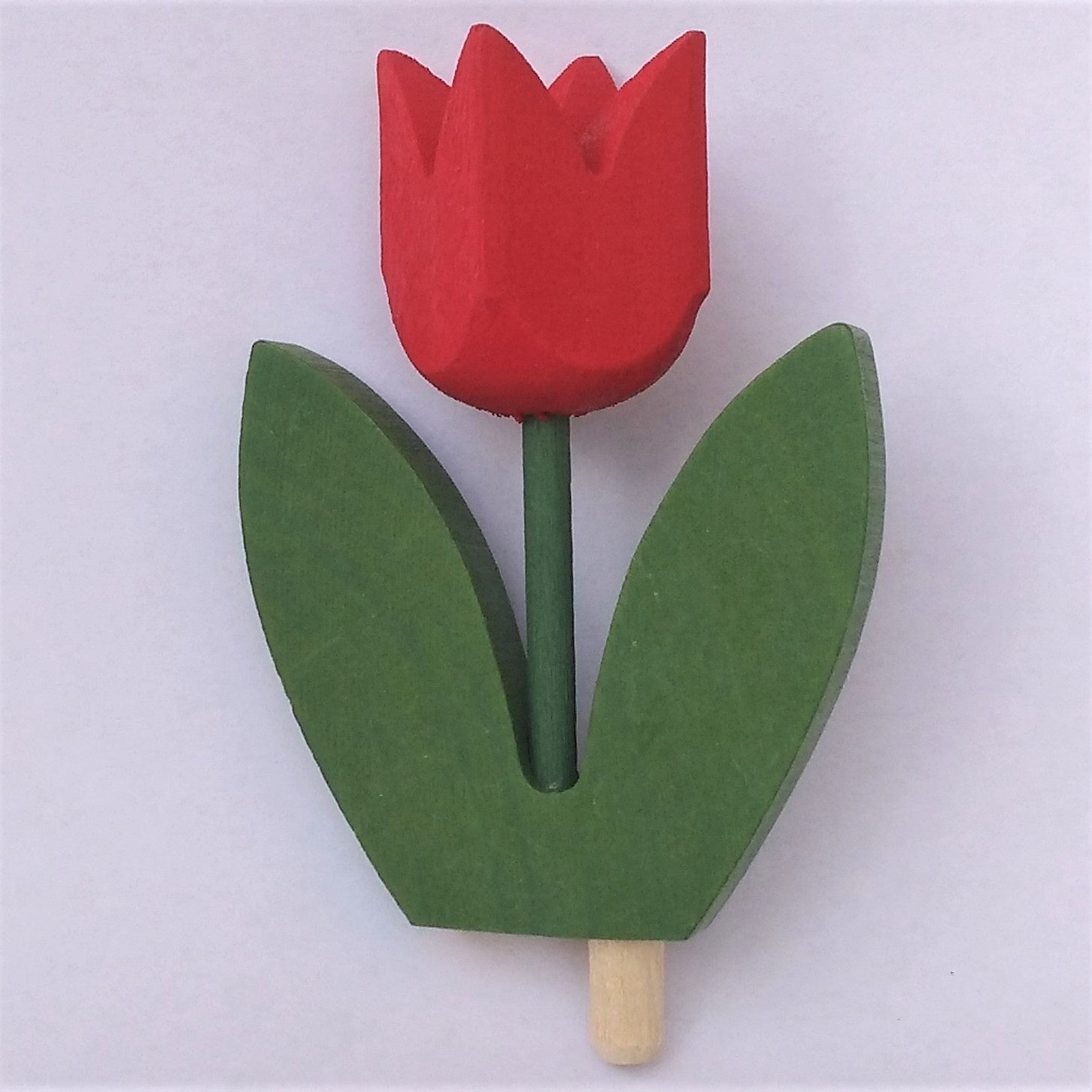 ZZ Deco groot Tulp rood (variant B)