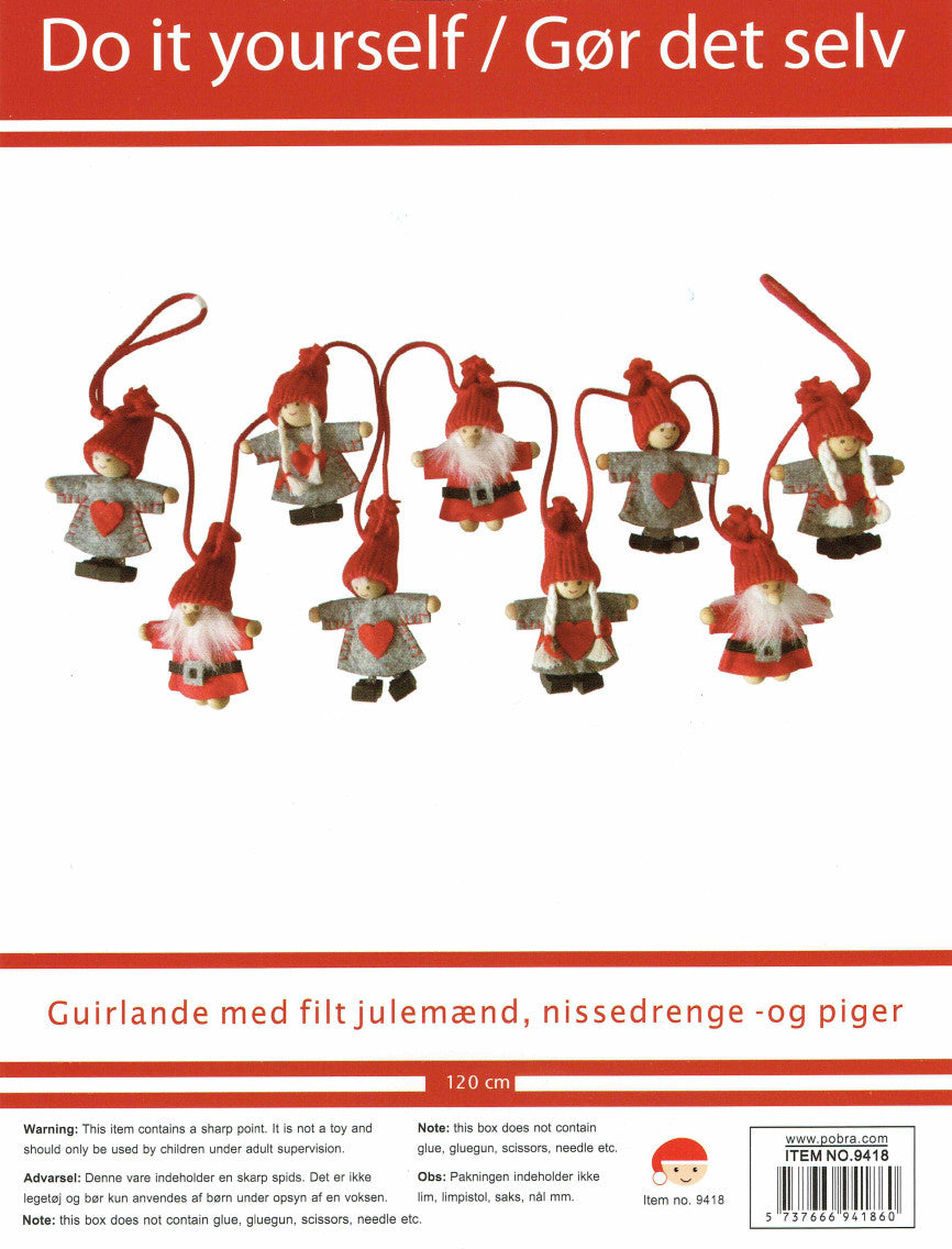 DHZ Slinger Nisser en Kerstmannetjes