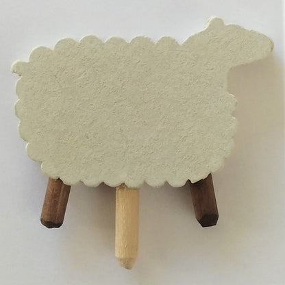 Deco klein Schaap wit