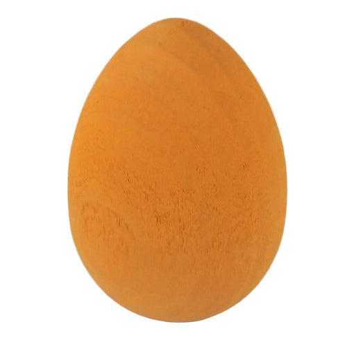 Deco groot Paasei oranje