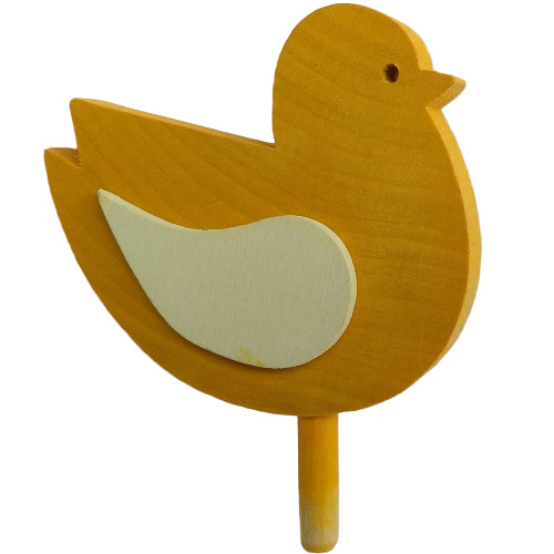 Deco groot Vogel geel