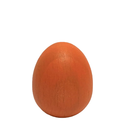 Deco klein Paasei oranje