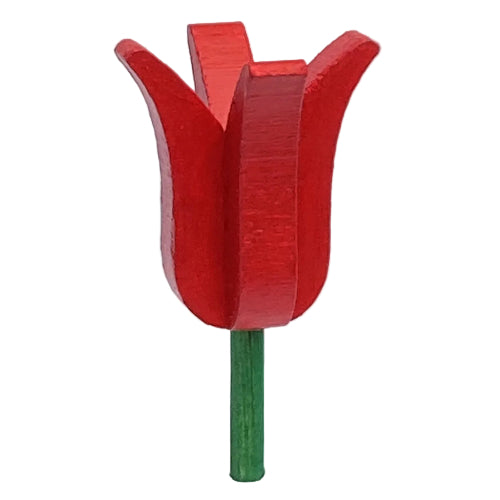 Deco klein Tulp Aladin rood