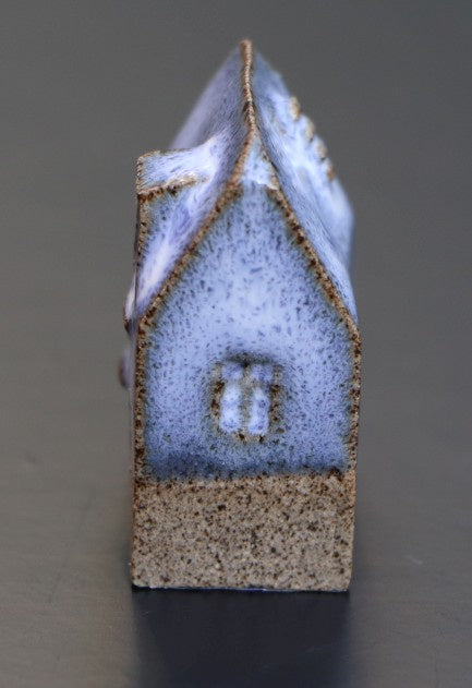 Huis klein blauw